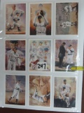 NINE (9) For One Money: 1994 TED WILLIAMS CARD CO. LOCKLEAR COLLECTION INSERTS LC11-LC19 Incl. Ty