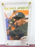 1994 MICHAEL JORDAN ACTION PACKED BASEBALL ROOKIE CARD