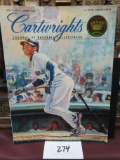 Spring 1992 KEN GRIFFEY JR CARTWRIGHTS Baseball Collectibles Journal w/ cards, very nice!