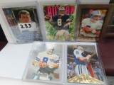 Five (5) Very Nice Troy Aikman cards, date range 1995-1997. all one money