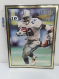 #162/3000 GOLD Edition 1996 Heroes of the Game Magazine with Emmitt Smith cover and back