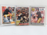 Three (3) Nice 1991 Brett Favre Rookie Cards For One Money! Falcons!