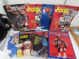 Eight (8) Vintage Basketball magazines incl. covers of Dream, Shaq, KG, Reggie Miller, Scottie
