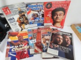 Nine (9) Vintage Basketball Sports Illustrated Mags incl Dream, YAO, Duncan/Robinson, KG and more