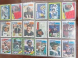 Vintage Football Cards: Bears and Giants incl. Walter Payton, Flutie (RC), McMahon, Willie Gault,