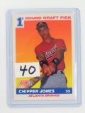 1991 Score Chipper Jones Rookie Card #671