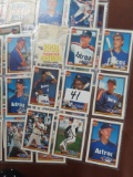1991 Topps Baseball Team Sets: Astros, Mets, Royals incl. Caminiti, Biggio, Mike Scott, Glenn