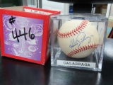 Andres Galarraga Signed Baseball with CAS COA. HAC Does Not Guarantee Authenticity.