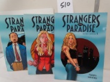 Strangers in Paradise 1 Pocket Edition by Terry Moore 2004 Trade Paperback, Also incl #5 AND #6.