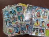 Thirty (30) Sheets of Mostly Baseball Cards incl. Robin Ventura, Bichette, Cedeno, Nolan Ryan,