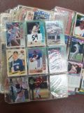 Thirty Sheet Baseball Cards incl. Billy Martin, Frank Viola, Jim Abbott, Sandberg, Gary Carter,