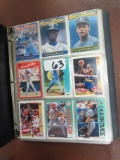 Eighteen (18) pages of Baseball Cards incl. Gary Sheffield, Barry Bonds, Juan Gonzalez, Dykstra,