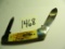 CASE  #62131, Made in the Year 2001, Two Blade Canoe, NEW ULM Estate, 3 5/8