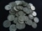 Roll of 50 (Fifty) 90% Silver U.S. Dimes, Unsearched, All One Money
