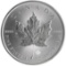 TWO (2) One Ounce Canadian Silver Maple Leaf Coins, .9999 Fine Silver, Dates Our Choice, All One $