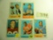 Five (5) 1968 Topps Football Cards, All One Money