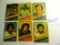 Six (6) Scarce 1976 Topps Town Talk Bread All Star Series Football Cards, All One Money