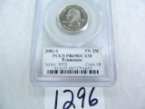 2002-S Tennessee Quarter PCGS Graded PR69 DC
