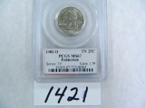 2002-D Tennessee Quarter, PCGS Graded MS67