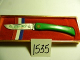 1974 Case XX 6137 Kentucky Bicentennial Folding Knife w/ Original Box