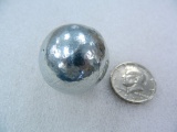 99.995% Pure Zinc Bullion Ball, Actual Weight = .475 pound, 1.57