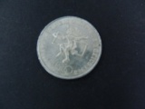 1968 Mexico Olympics 25 Pesos (Actual Silver Weight = .5209 Ounce)