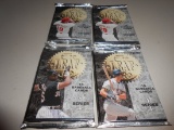 Lot of (4) Factory Sealed 1994 Leaf Premium Baseball Card Packs