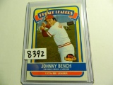 2001 Topps American Pie Decade Leaders Johnny Bench Insert card #DL3