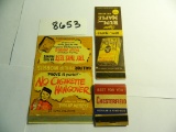 Three (3) 1930s-1940's Matchbook Covers, All One Money