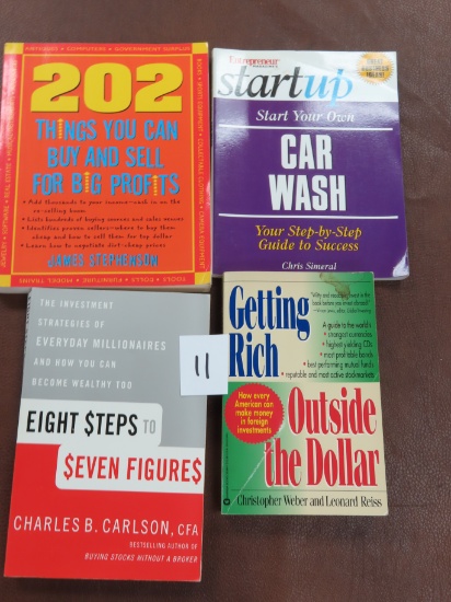 Four (4) Paperbacks on Makin Money