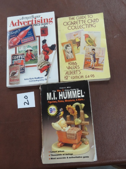 Four (4) Paperback Price Guides incl Cigarett Card, Advertising and Hummels. All One $