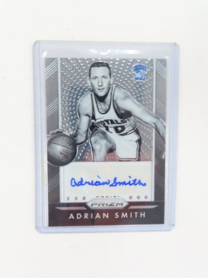 Adrian Smith Signed 2015-2016 Panini Prizm Card. 100% Authentic.