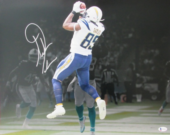 Antonio Gates Los Angeles Chargers Signed/Autographed 16x20 Photo Beckett 158806