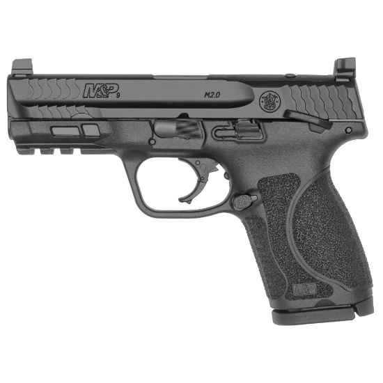 Smith & Wesson, M&P 2.0, Optics Ready, Striker Fired, Compact Frame, 9MM, 4" Barrel, 13144, NEW