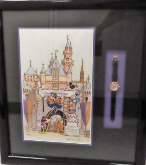 22"x24" July 17th 2002 Disneyland 47 Magical Years colored pencil by Todd Wiesenhutter, $59 SHIPPING