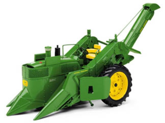 1/16 John Deere 4020 Tractor with 237 Corn Picker, Precision Classics #14 - Ertl. $34 SHIPPING