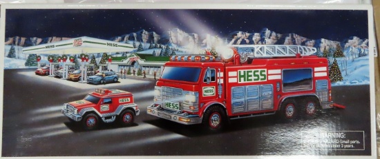 2005 HESS Emergency Tuck with Rescue Vehicle, Unopened. Battery Operated.