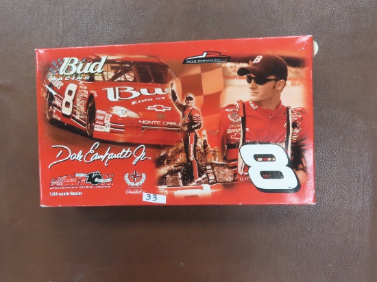2002/2003 Dale Earnhardt Jr Budweiser #8 Car Hauler, ONLY 9,876 MADE, ACTION, in Box