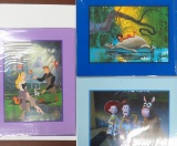 Three (3) X the Money: Disney Lithos Incl. 1997 Jungle Book, 2000 Toy Story and Sleeping Beauty