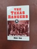 Signed by Mike Cox: The Texas Rangers with jacket, First Edition, 1991