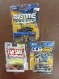 Three (3) X The Money: JADA 2005-2007 Unopened Collection incl '56 Bel Air, '98 Chevy Dually,