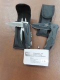 Gerber Navy Seals Team 6 folder, Buck multi tool and Maxabiner Clip with blades and scissors.