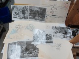 Quantity of Original Animation Art Work, Super Estate Find! All One Money!