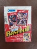 1990 Donruss Baseball Factory Sealed Unopened Box with 36 unopened packs