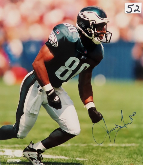 Irving Fryar Signed 8"x10", Signed Sat. Nov. 30th 1996 at Philly Show in Valley Forge Convention