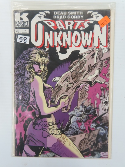 Beau Smith Signed Parts Unknown #3, Knight Press