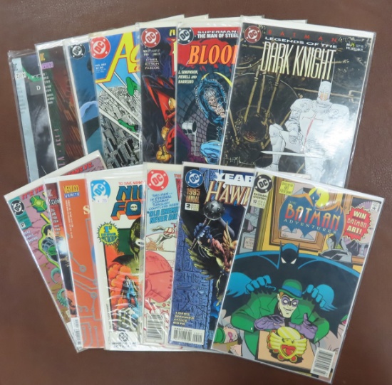 Fourteen (14) For One Money: Assorted DC Comics
