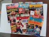 SIX (6) Vintage Wrestling Magazines For One Money