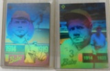 TWO (2) 1992 Babe Ruth Holograms for one $