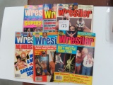 SIX (6) Vintage Wrestling Magazines For One Money